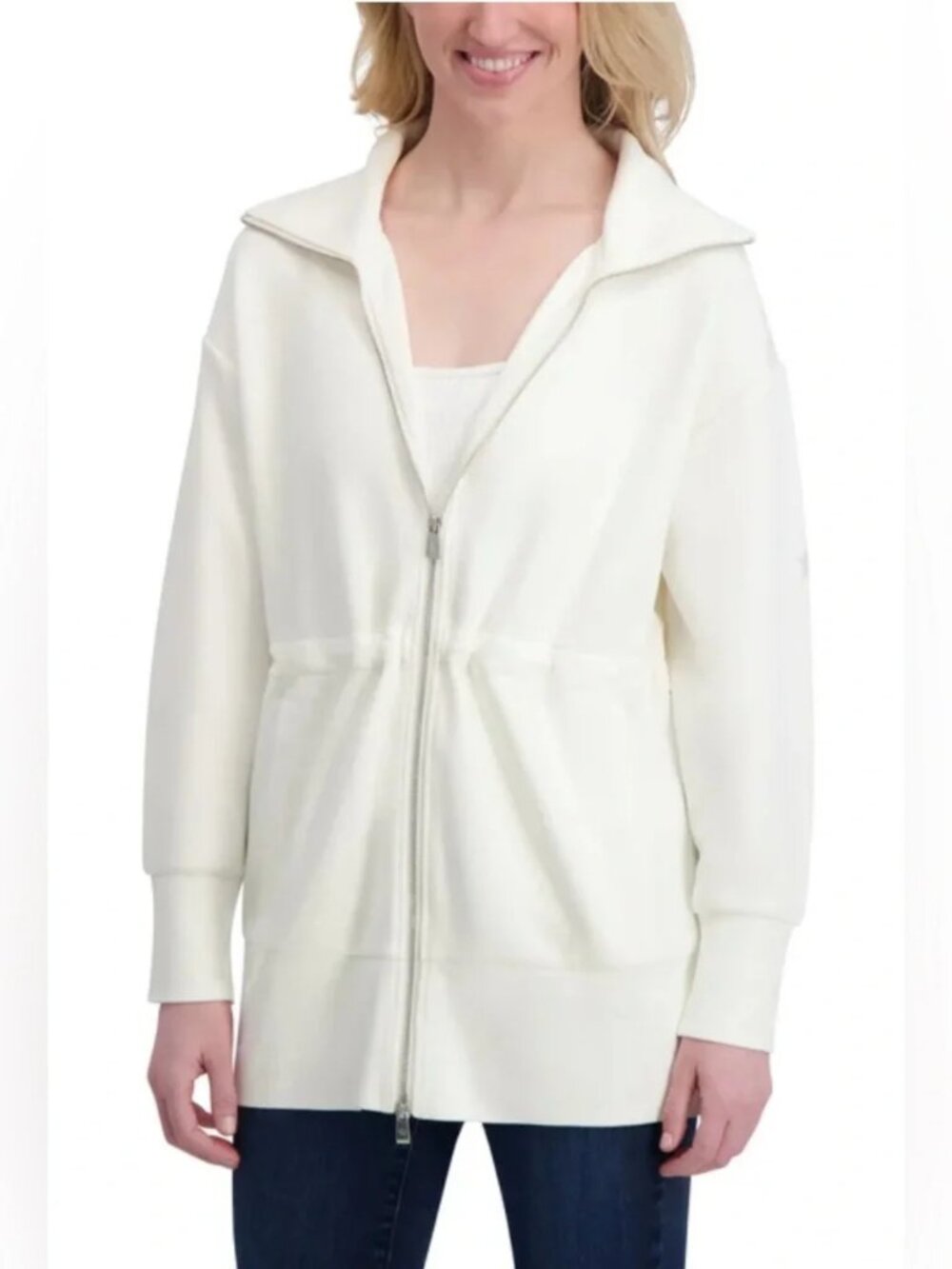 Converse Anorak Jacket Women’s Small White NWT Full Zip Lightweight Hooded